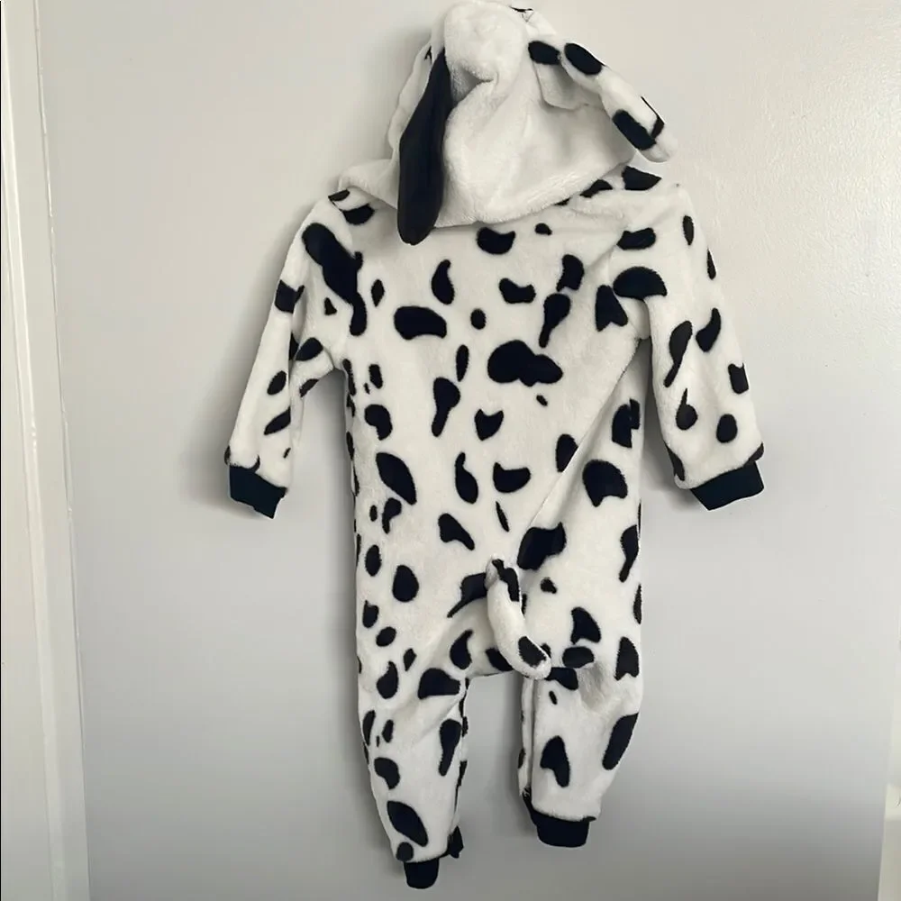 Two footies GAP Purple and dog One Piece with Hood 6-12months
